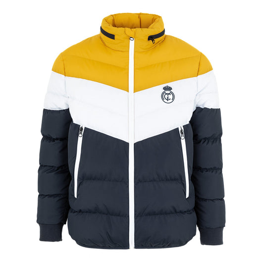 Chaqueta Outerwear Niños Acolchada Forma de V Azul