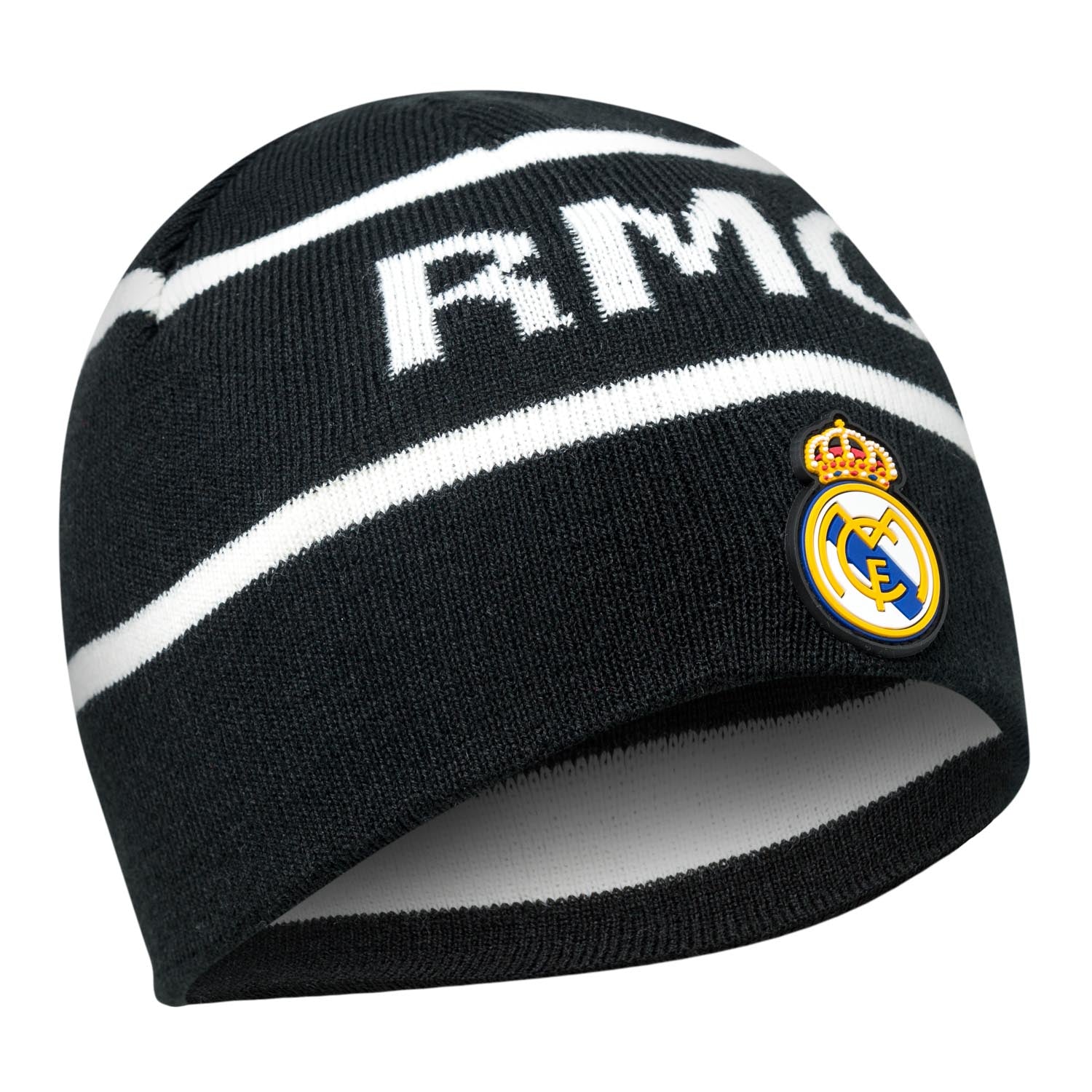 Gorro Niño Reversible RMCF Negro/Blanco
