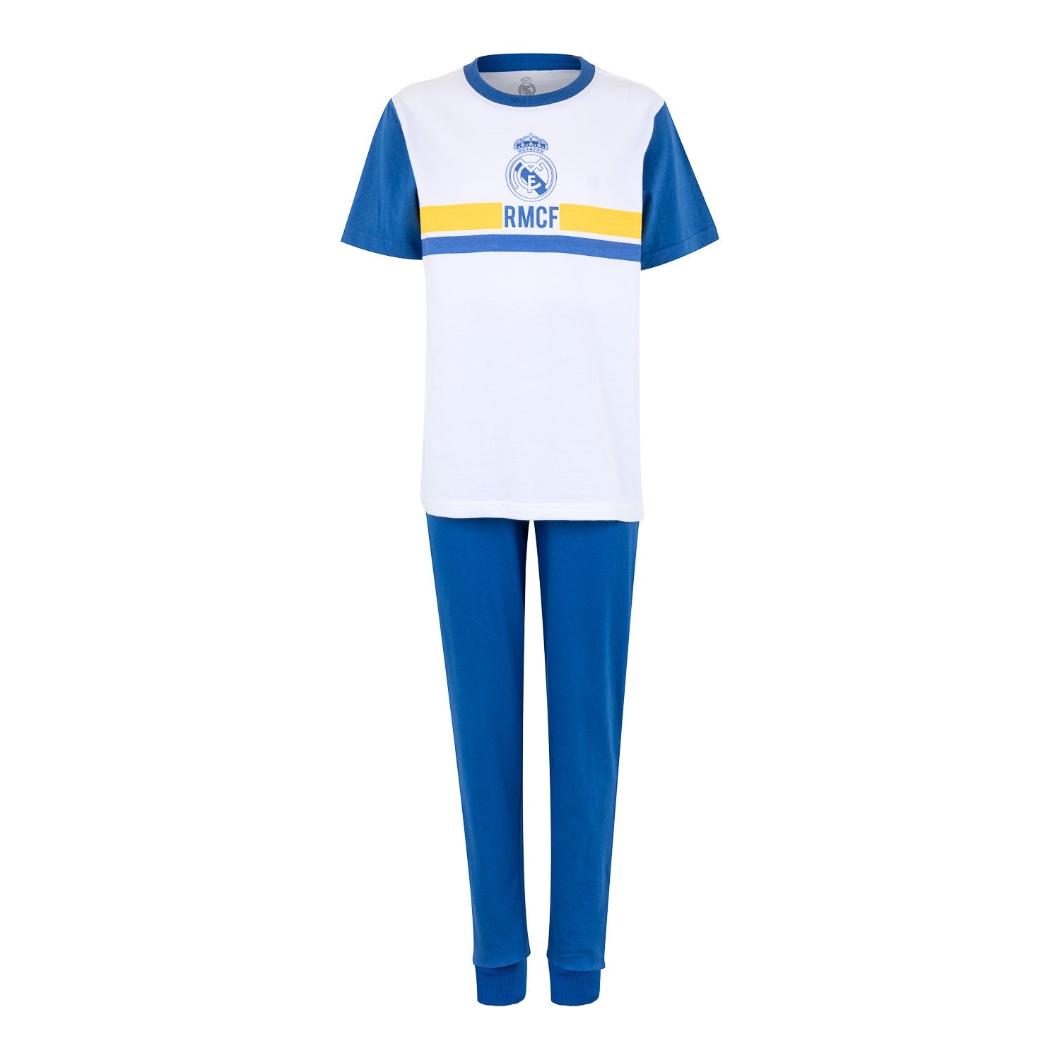 Set de Pijama 2 piezas Niños Blanco/Azul