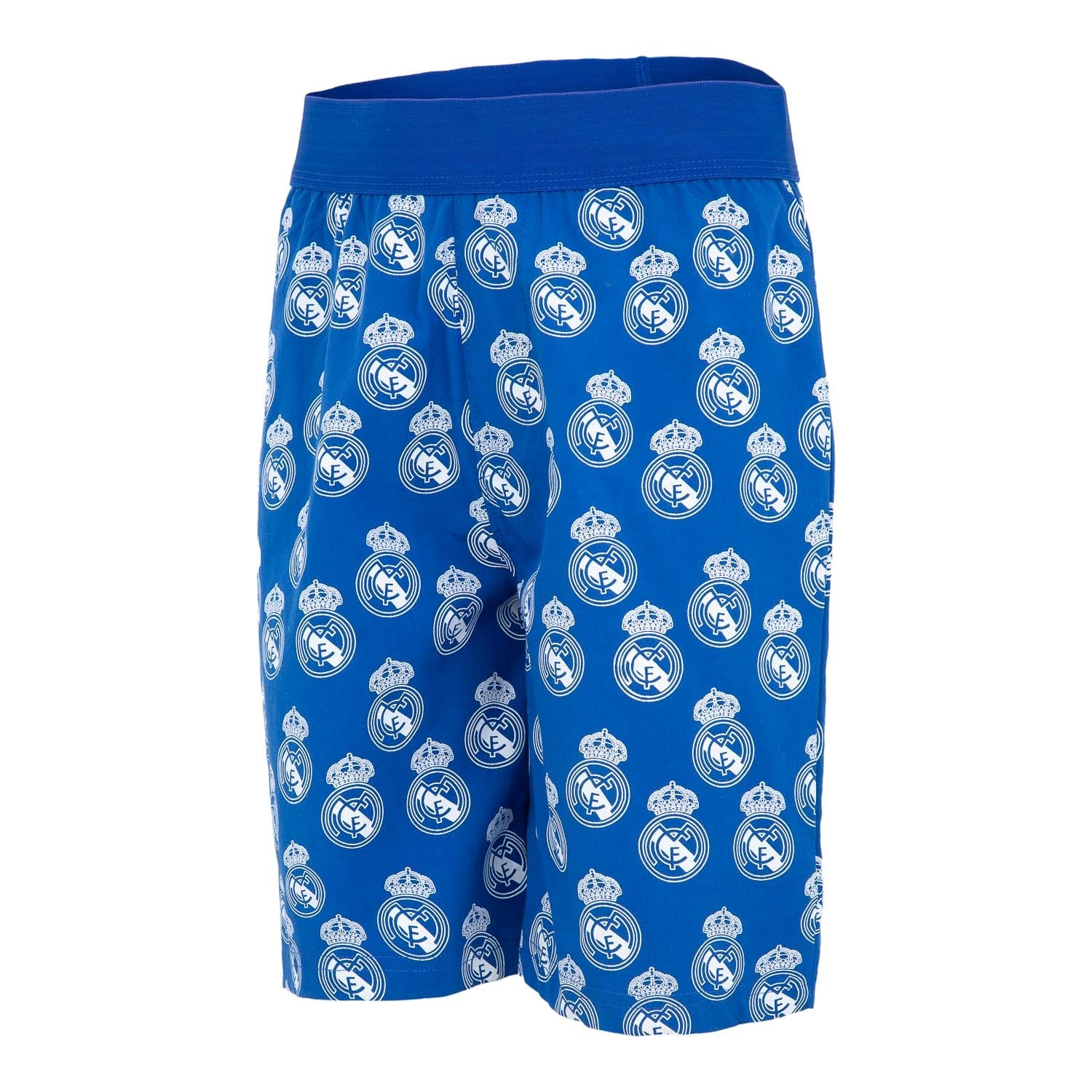 Set de Pijama 2 piezas Niños Escudo Real Madrid Blanco/Azul