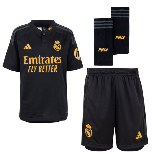 Conjunto Niños Tercera Equipación Negro 23/24
