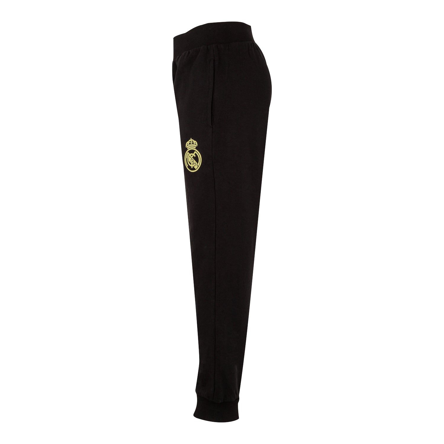 Pantalón Chándal Niños Negro/Lima