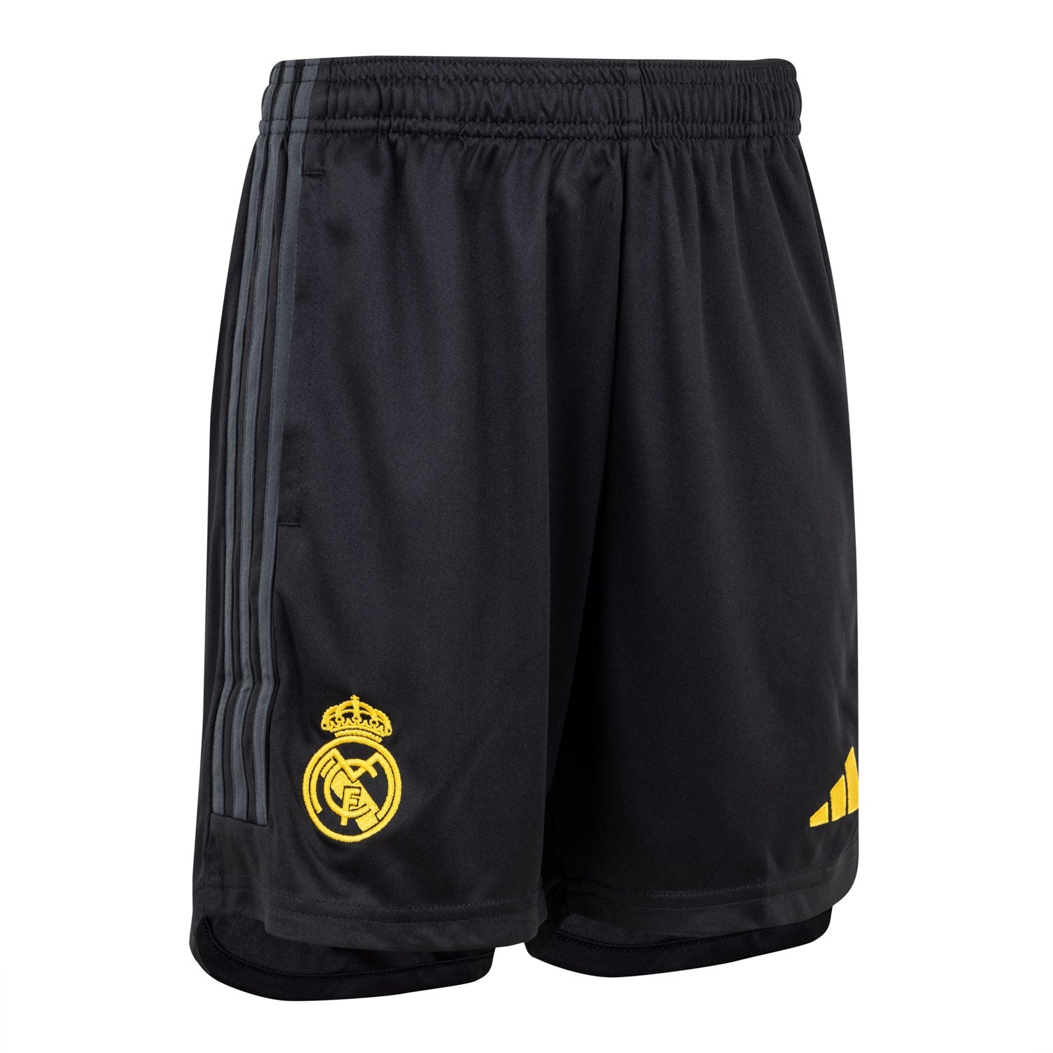 Pantalón Corto Niños Tercera Equipación Negro 23/24