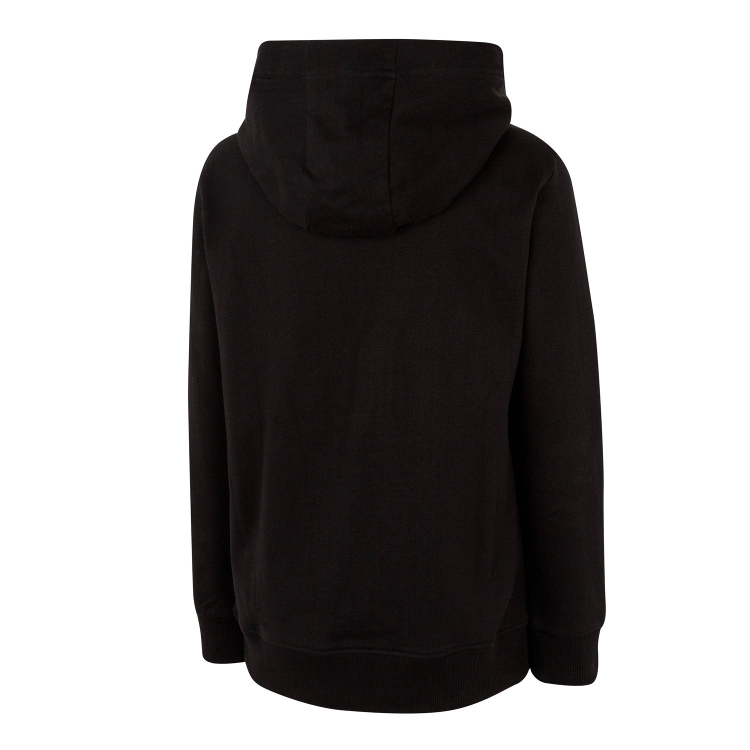 Sudadera Capucha Chándal Niños Escudo Negra/Lima
