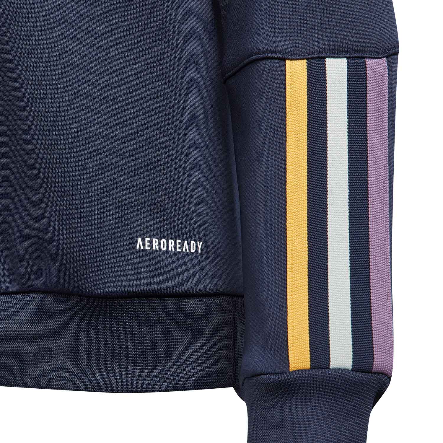 Sudadera Capucha adidas Niños Entrenamiento 23/24 Azul Marino