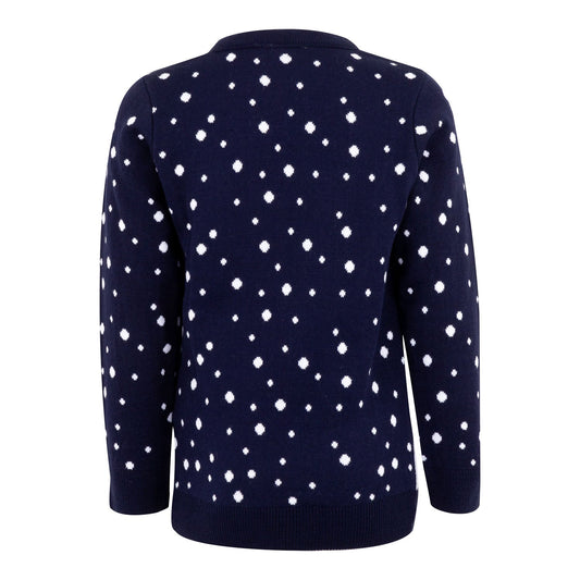 Jersey Navideño Niños Pingüino Ski