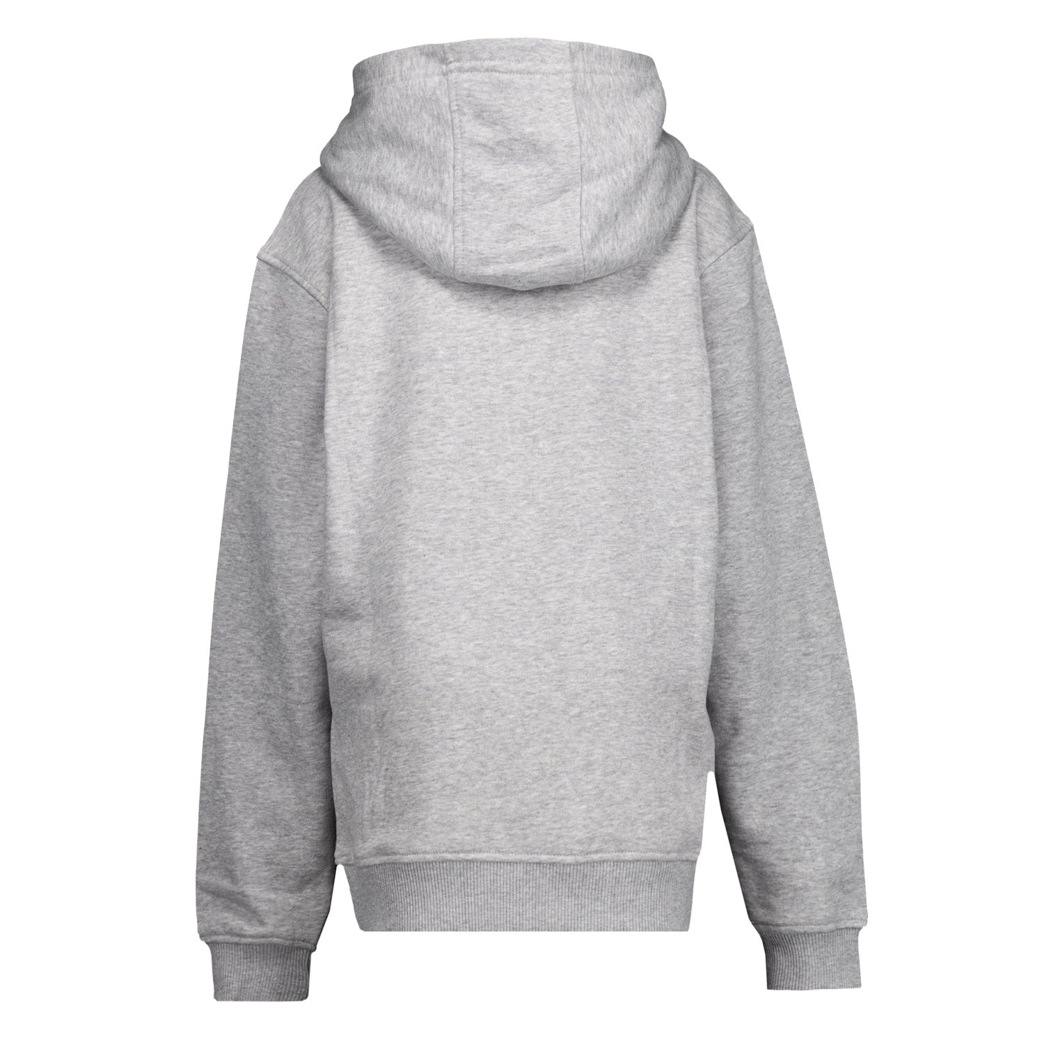 Sudadera Capucha Niños ECO Essentials Real Madrid Escudo Color Gris