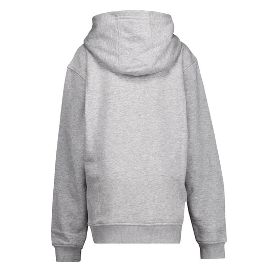 Sudadera Capucha Niños ECO Essentials Real Madrid Escudo Color Gris
