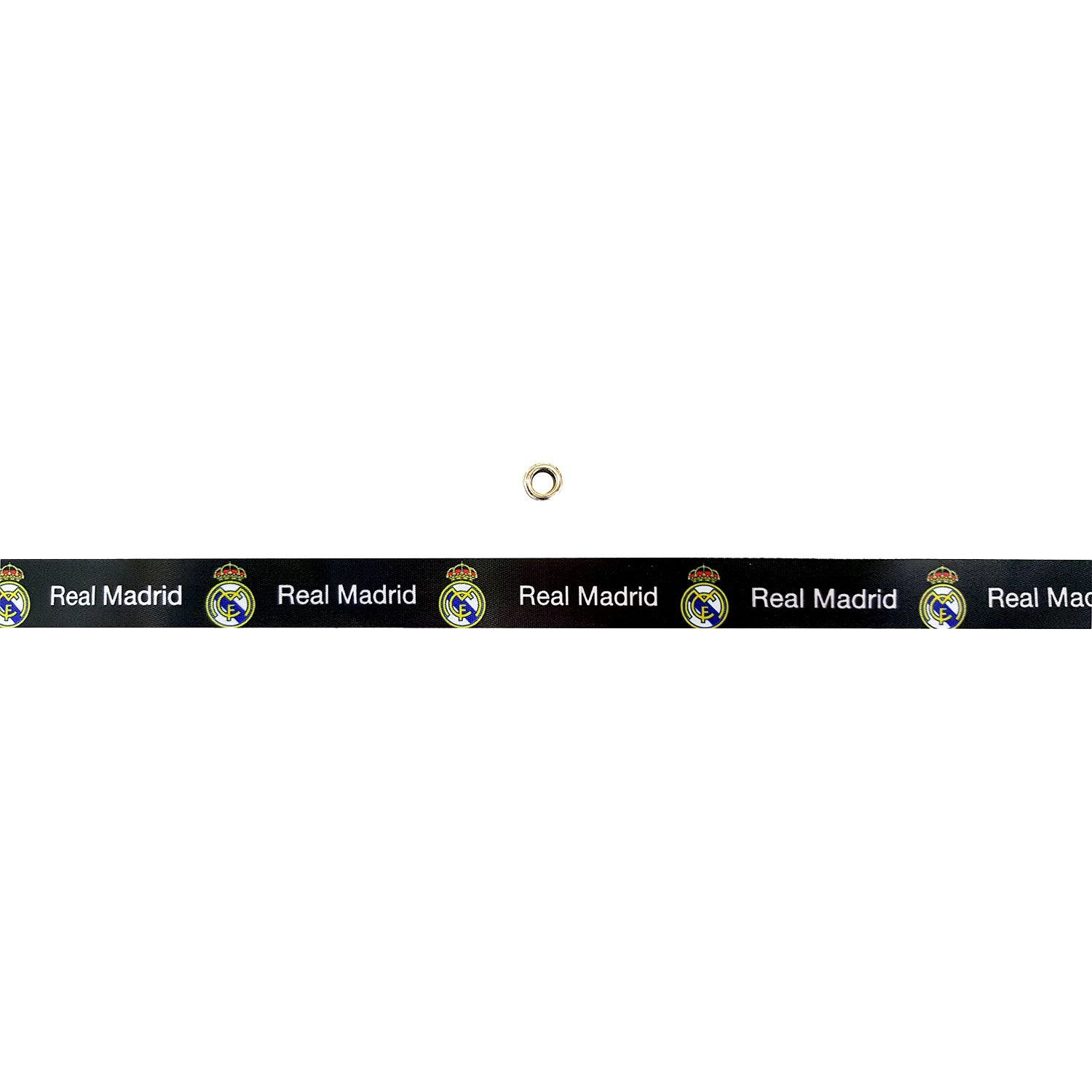 Pulsera Real Madrid Negra-Blanca