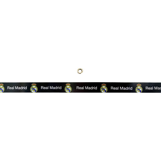 Pulsera Real Madrid Negra-Blanca