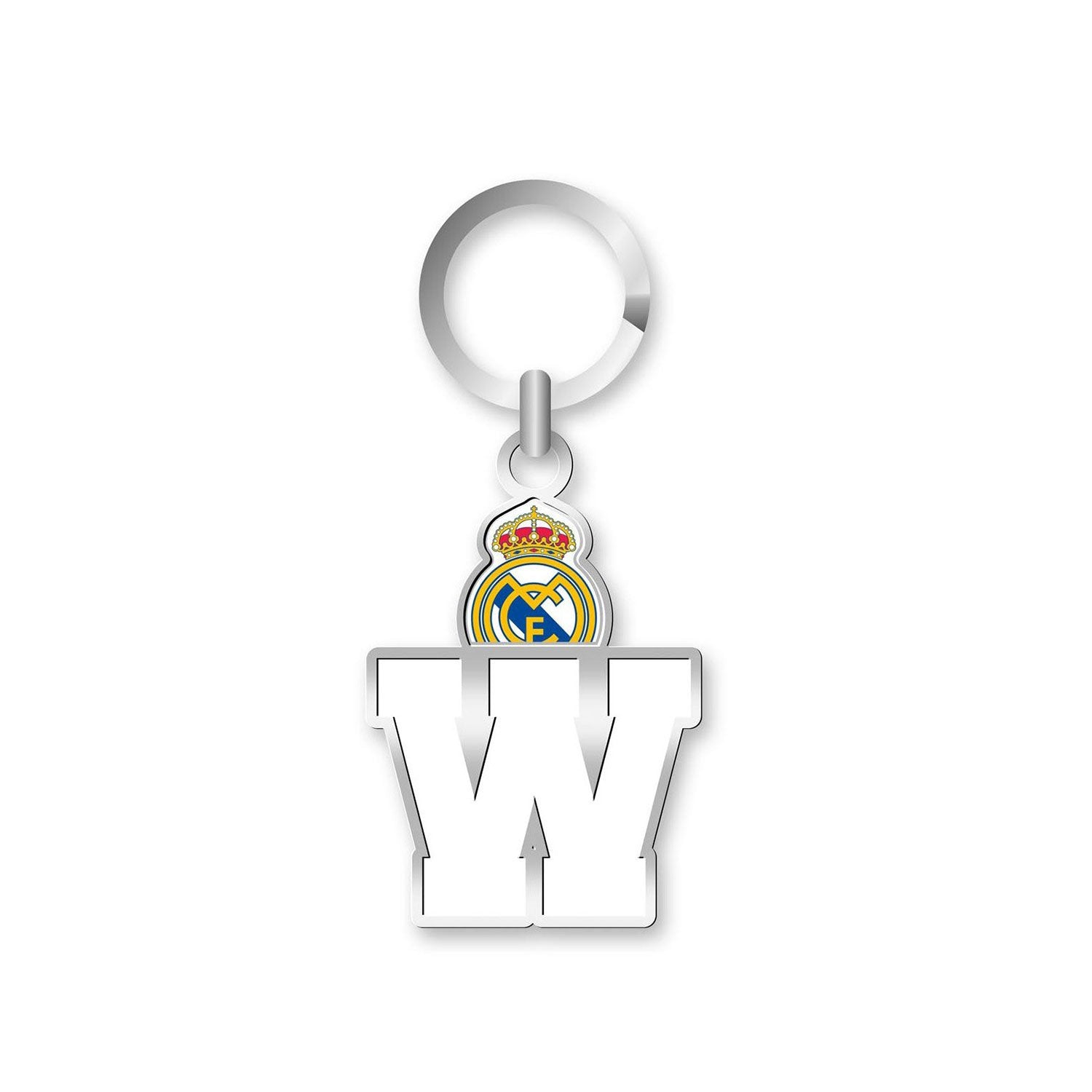 Llavero Real Madrid con Letra - W