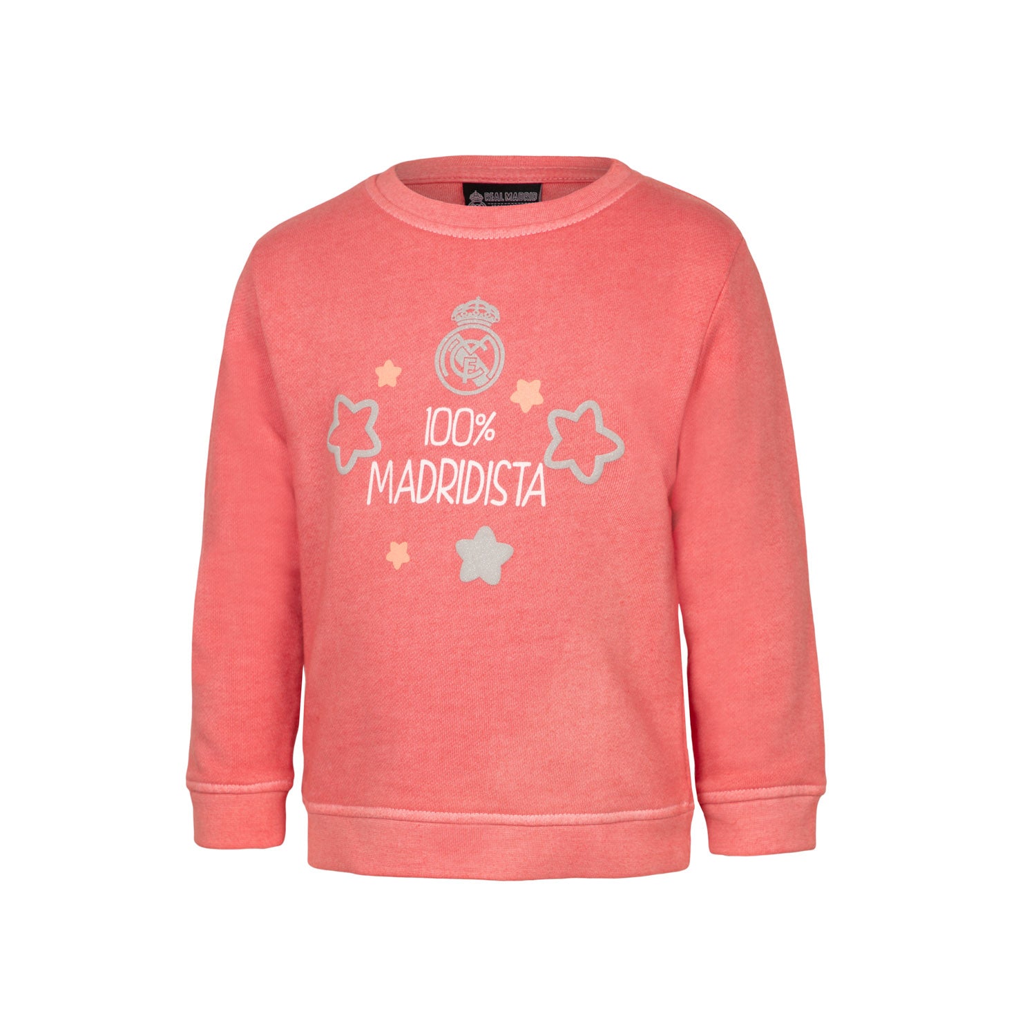 Sudadera Gráfica Rosa Infantil Real Madrid