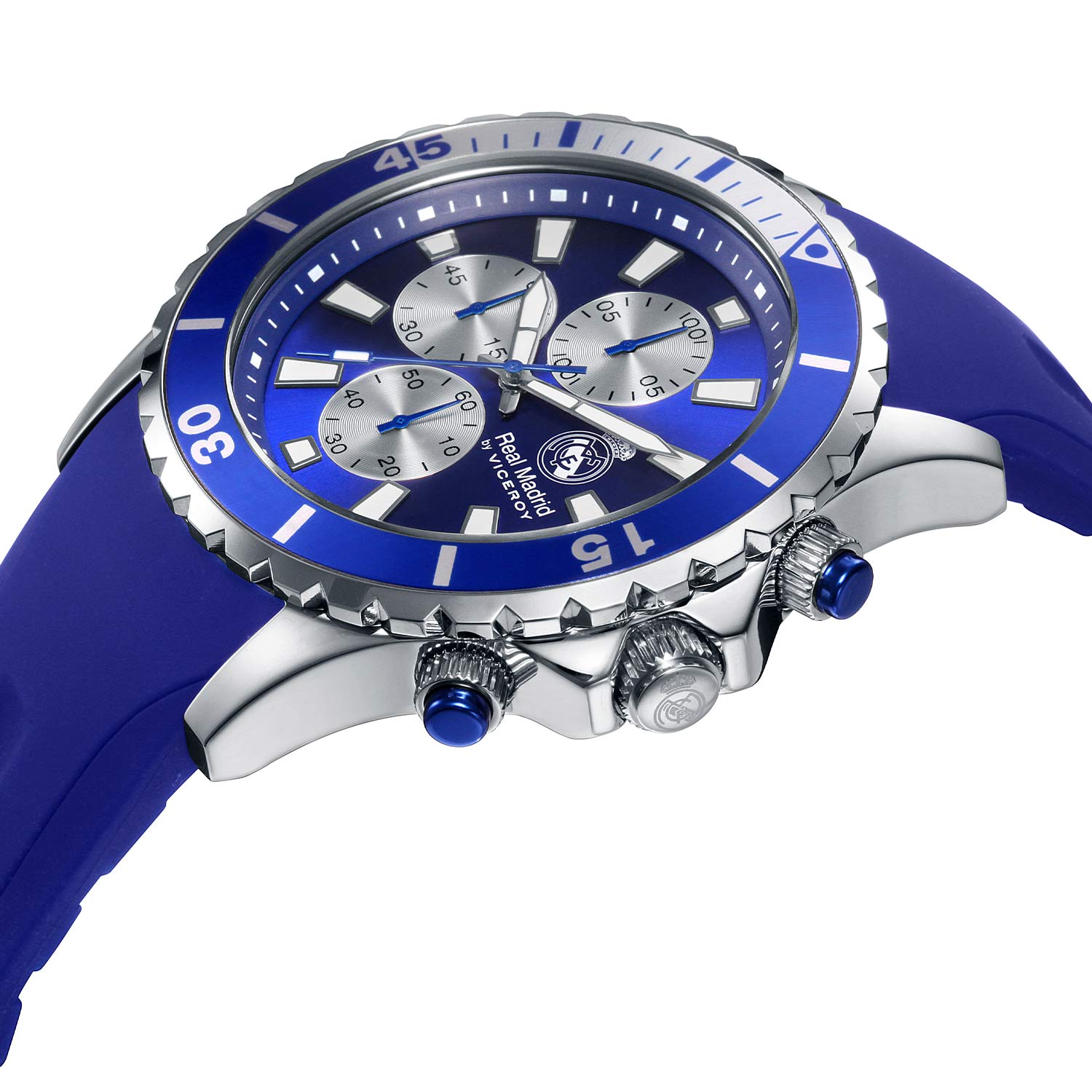 Reloj Viceroy Crono Correa Silicona Azul Real Madrid