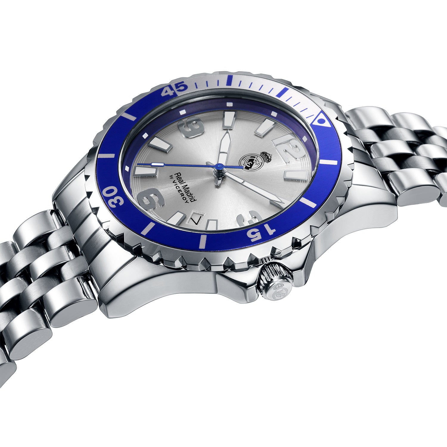 Reloj Viceroy Niño Correa Acero Metal/Azul Real Madrid