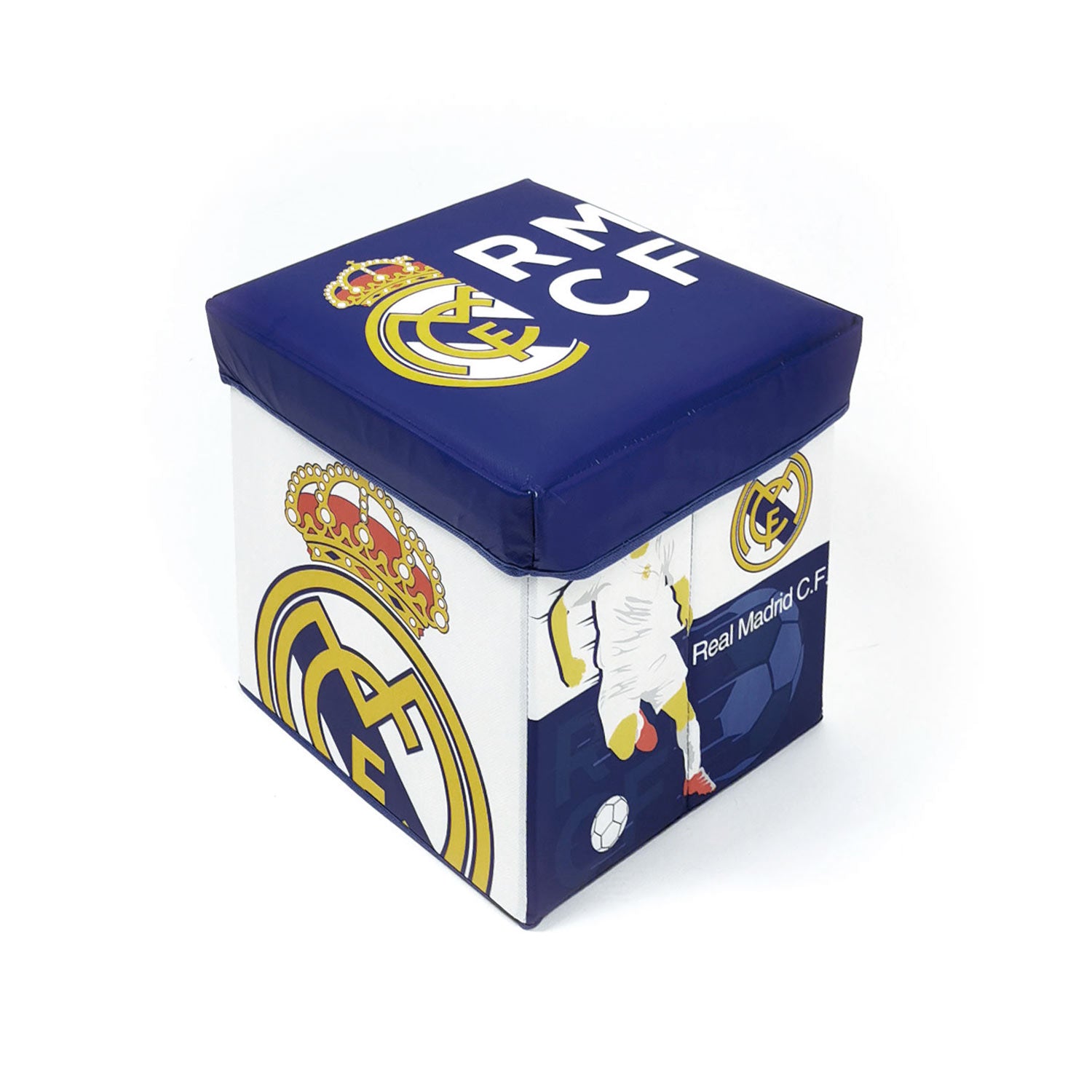 Taburete Almacenaje Real Madrid