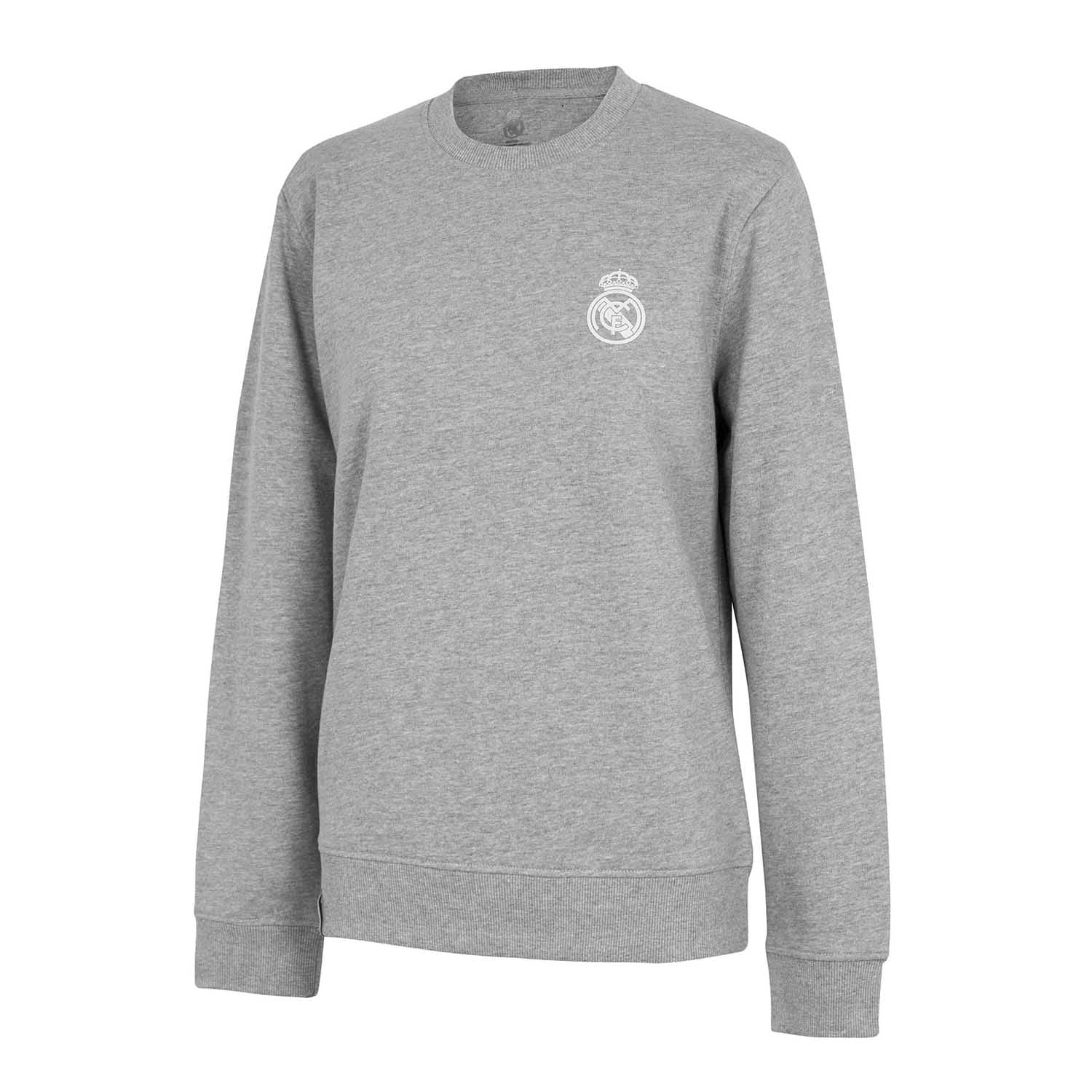Sudadera Mujer Essentials Gris Claro